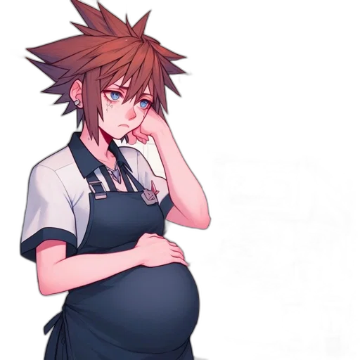 staff, food, dress, anime transparent PNG cut-out