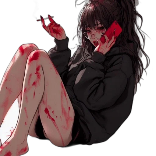 anime, pixel art, concept art, comic book art transparent PNG cut-out