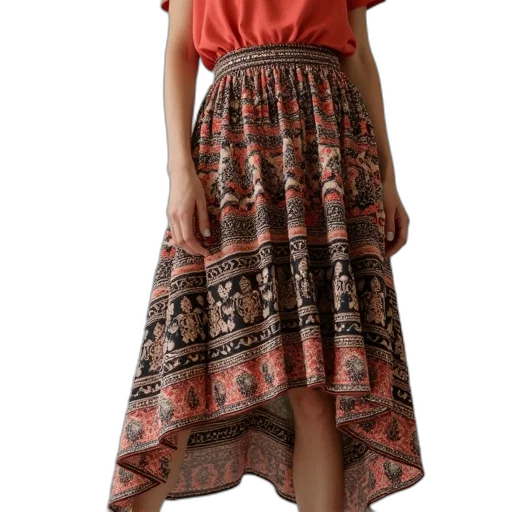 dress, red, earth tones, dark transparent PNG cut-out