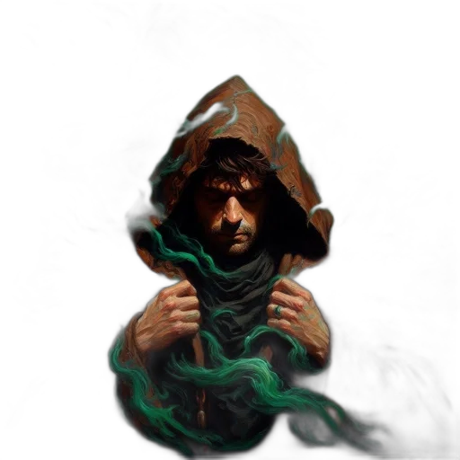 mask, face, creature, jacket transparent PNG cut-out