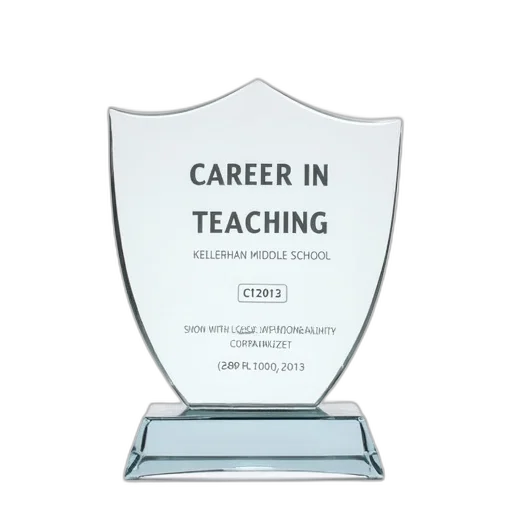 clear, glass, trophy, label transparent PNG cut-out