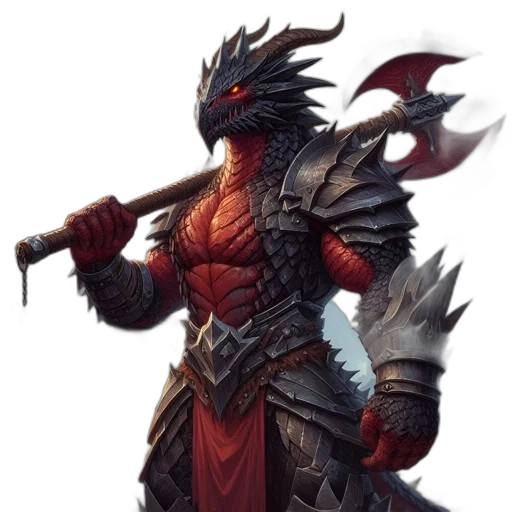dragon, sword, staff, weapon transparent PNG cut-out