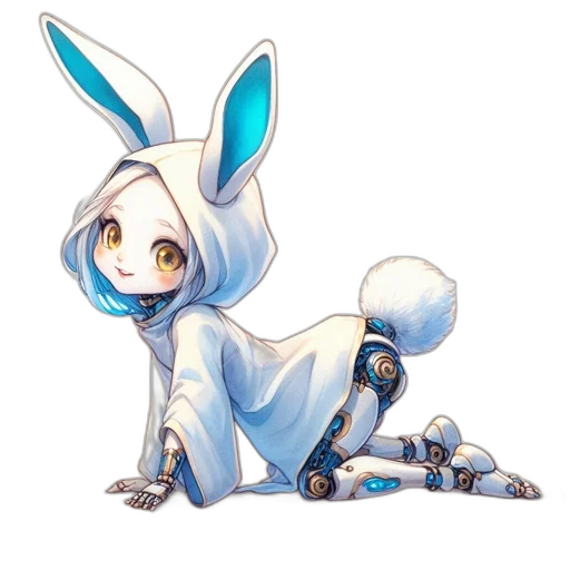 creature, animal, staff, robot transparent PNG cut-out