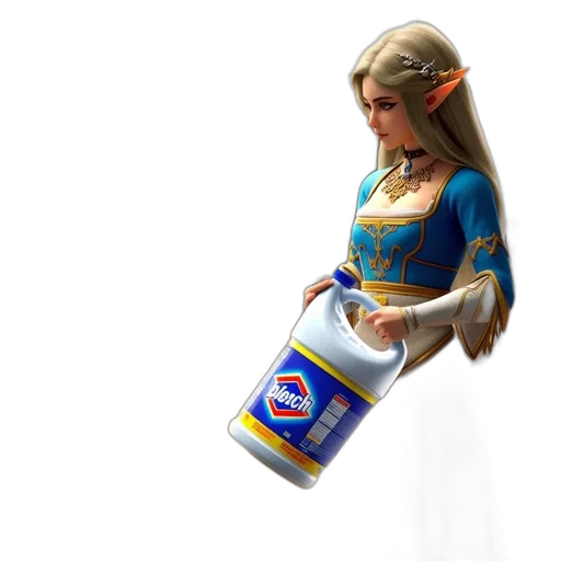dress, staff, jewelry, concept art transparent PNG cut-out