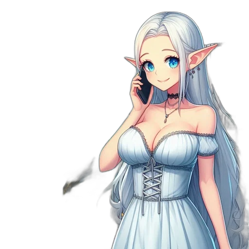 staff, dress, dragon, jewelry transparent PNG cut-out