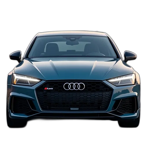car, face, photorealistic, 3d render transparent PNG cut-out