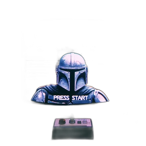 robot, staff, weapon, mask transparent PNG cut-out