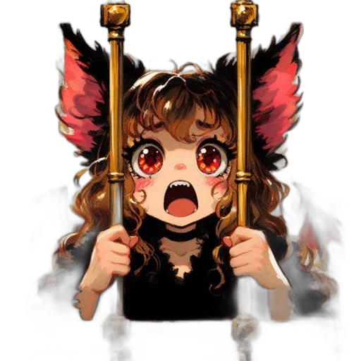 staff, weapon, mask, crown transparent PNG cut-out