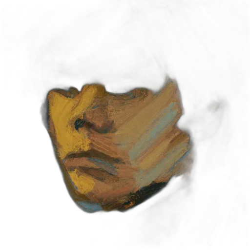 face, mask, robot, hair transparent PNG cut-out