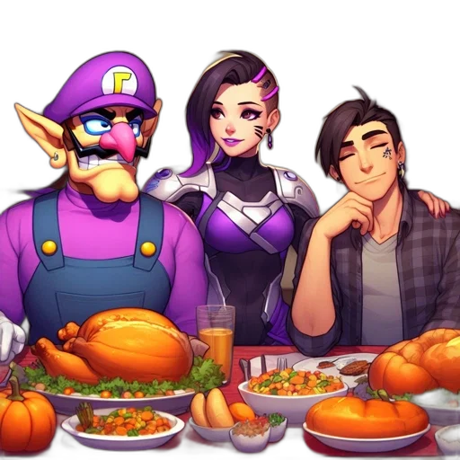 food, pixel art, concept art, fantasy art transparent PNG cut-out