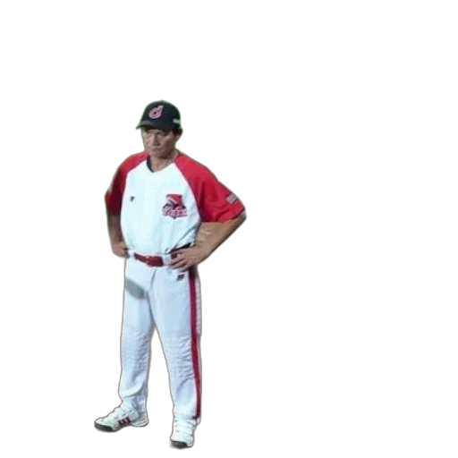 staff, two, baseball, players transparent PNG cut-out