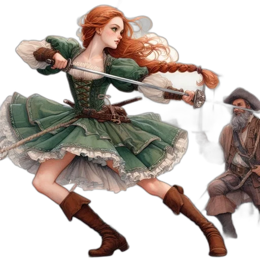 fantasy art, concept art, 3d render, photorealistic transparent PNG cut-out