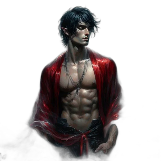 fantasy art, concept art, comic book art, photorealistic transparent PNG cut-out