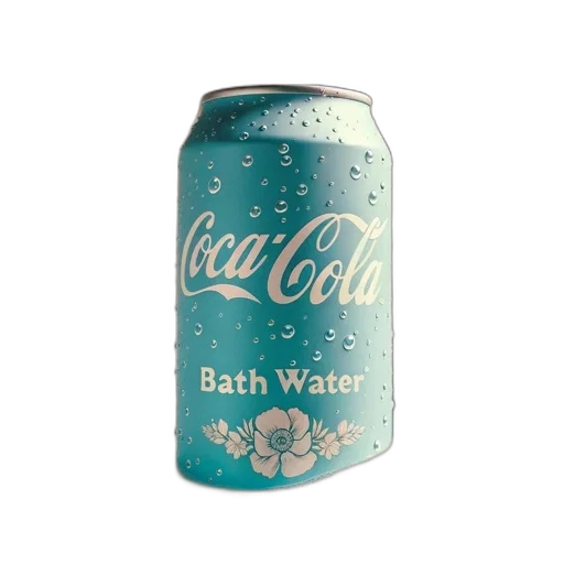 bottle, vaporwave, photorealistic, 3d render transparent PNG cut-out