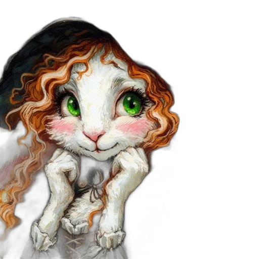 fantasy art, photorealistic, oil painting, watercolor transparent PNG cut-out