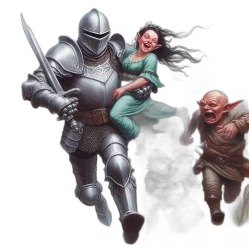 robot, concept art, fantasy art, comic book art transparent PNG cut-out