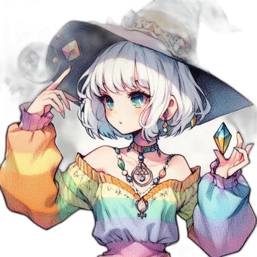 staff, hat, dragon, jewelry transparent PNG cut-out