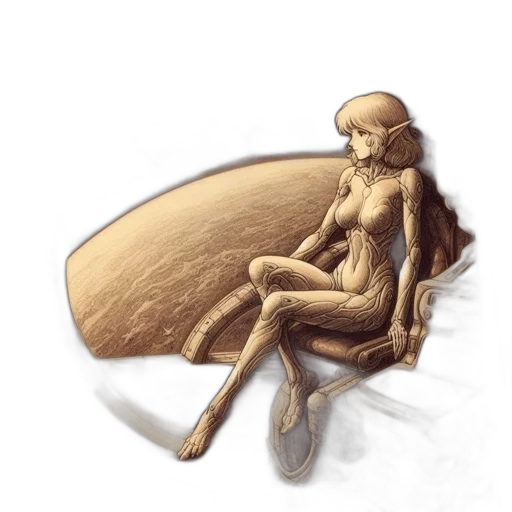 furniture, robot, creature, dress transparent PNG cut-out