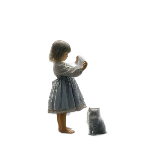 dress, animal, staff, robot transparent PNG cut-out