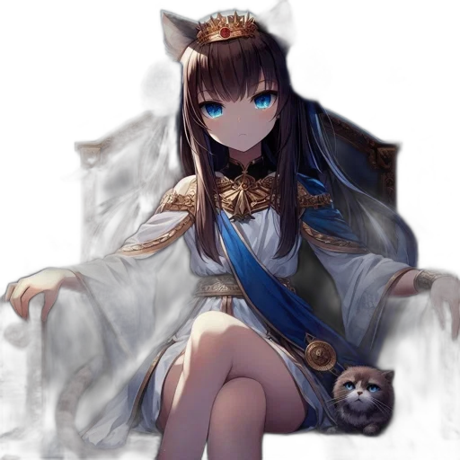 crown, staff, dress, dragon transparent PNG cut-out