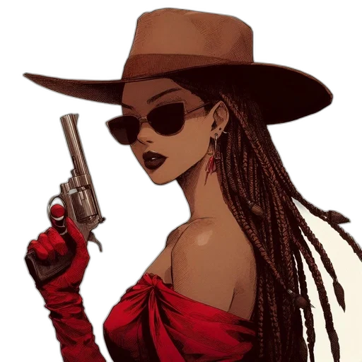 weapon, hat, comic book art, concept art transparent PNG cut-out
