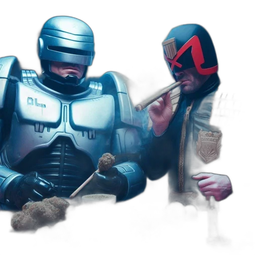 robot, weapon, concept art, comic book art transparent PNG cut-out
