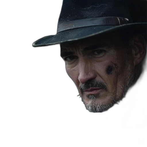 hat, face, mask, staff transparent PNG cut-out