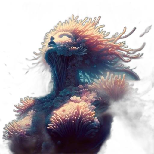 dragon, creature, animal, hair transparent PNG cut-out