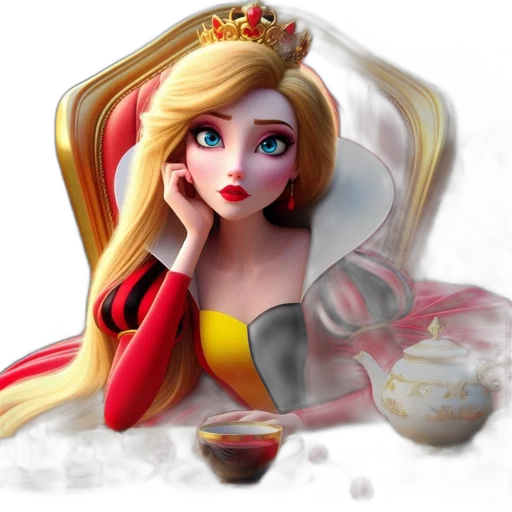 crown, concept art, 3d render, fantasy art transparent PNG cut-out
