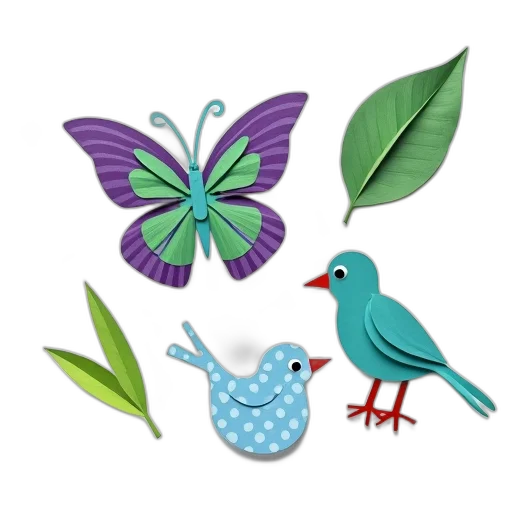 3d render, concept art, pixel art, collection transparent PNG cut-out