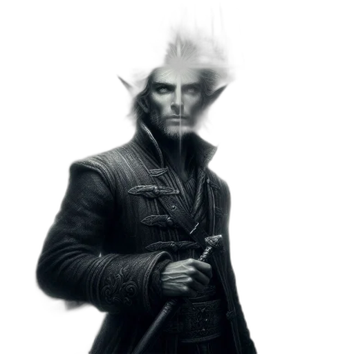 jacket, staff, mask, face transparent PNG cut-out