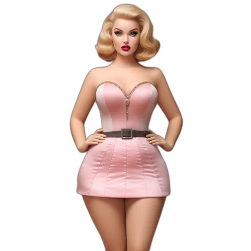 dress, 3d render, concept art, photorealistic transparent PNG cut-out