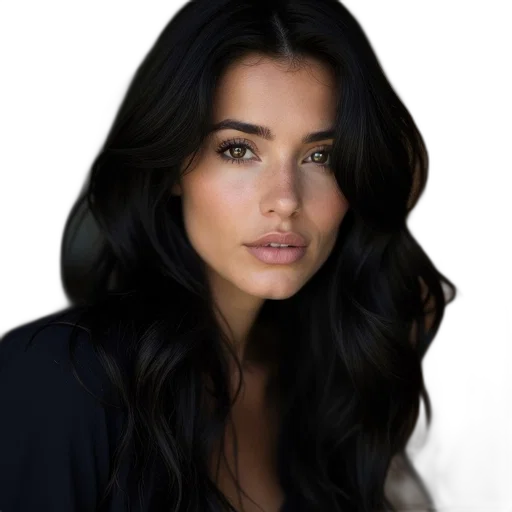 face, hair, jewelry, crown transparent PNG cut-out