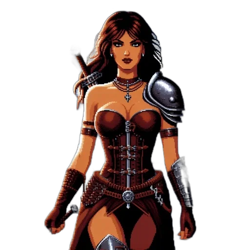 comic book art, fantasy art, concept art, pixel art transparent PNG cut-out