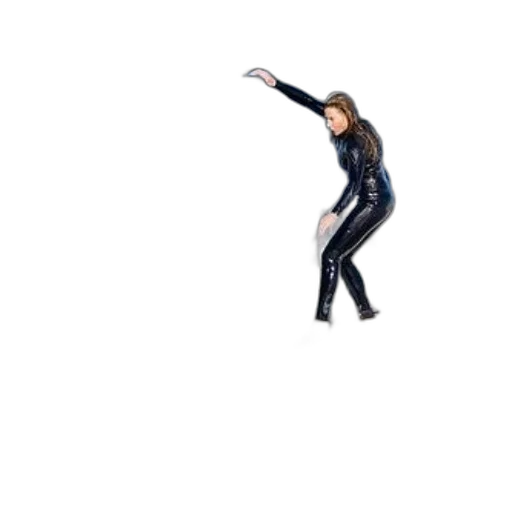 hair, jacket, staff, creature transparent PNG cut-out