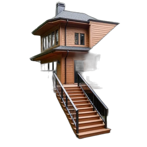 building, furniture, 3d render, photorealistic transparent PNG cut-out