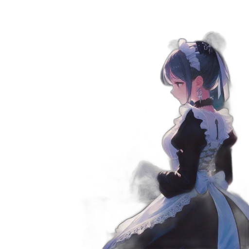 dress, crown, robot, weapon transparent PNG cut-out