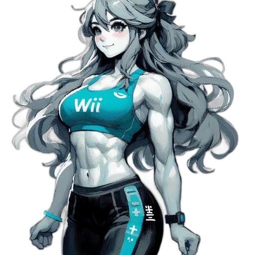 weapon, robot, dress, hair transparent PNG cut-out