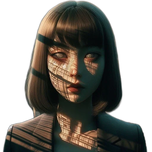 mask, face, robot, creature transparent PNG cut-out