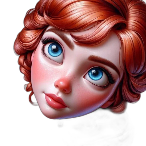 face, photorealistic, oil painting, fantasy art transparent PNG cut-out