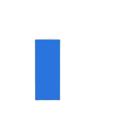 robot, pixel art, blue, monochrome transparent PNG cut-out