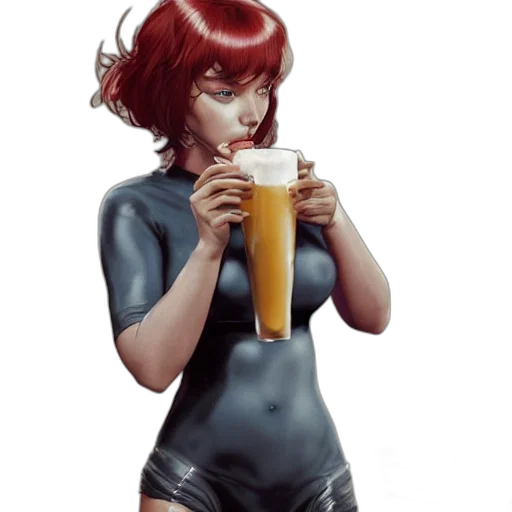 dress, robot, concept art, comic book art transparent PNG cut-out