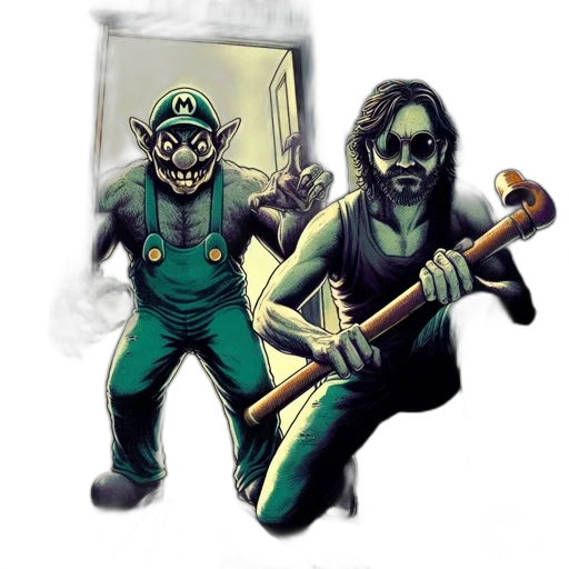 mask, creature, concept art, comic book art transparent PNG cut-out