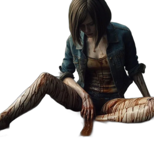 jacket, weapon, concept art, photorealistic transparent PNG cut-out