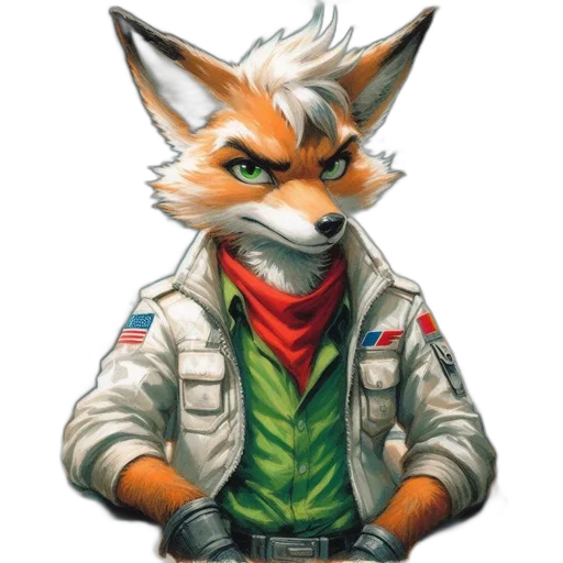 jacket, staff, animal, face transparent PNG cut-out
