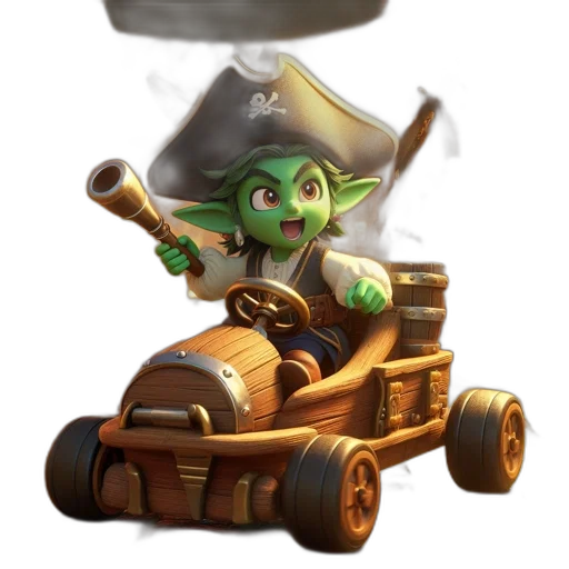 weapon, staff, hat, car transparent PNG cut-out
