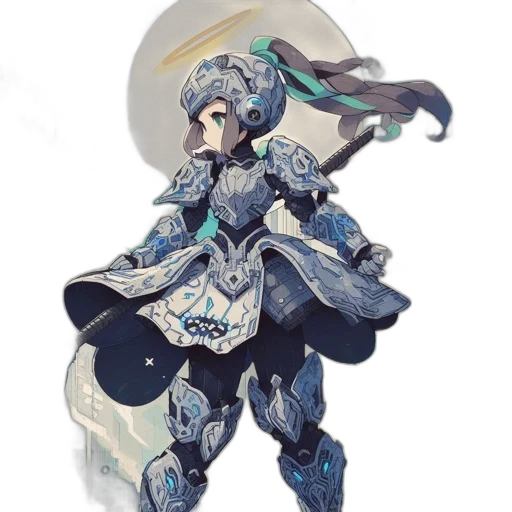 weapon, robot, sword, concept art transparent PNG cut-out