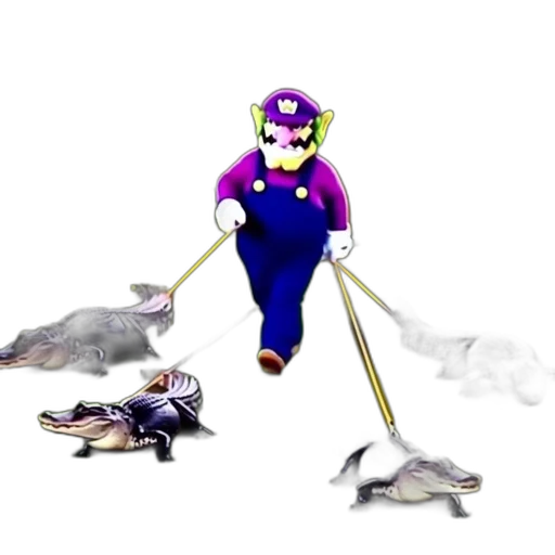 animal, creature, weapon, staff transparent PNG cut-out
