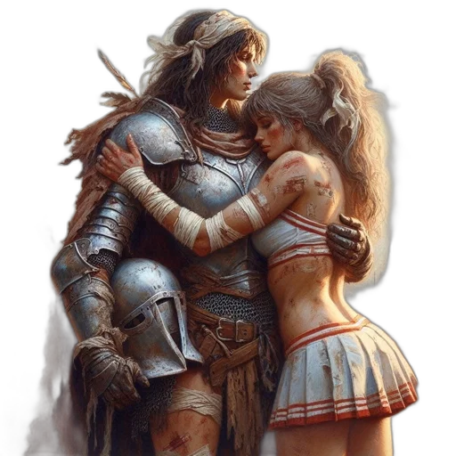 sword, fantasy art, concept art, comic book art transparent PNG cut-out
