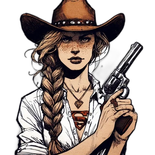 weapon, staff, hat, comic book art transparent PNG cut-out